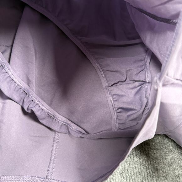 New Nike Womens Size XL Dri-Fit Brief Lined Training Shorts Pink Elastic Waist - Picture 5 of 10